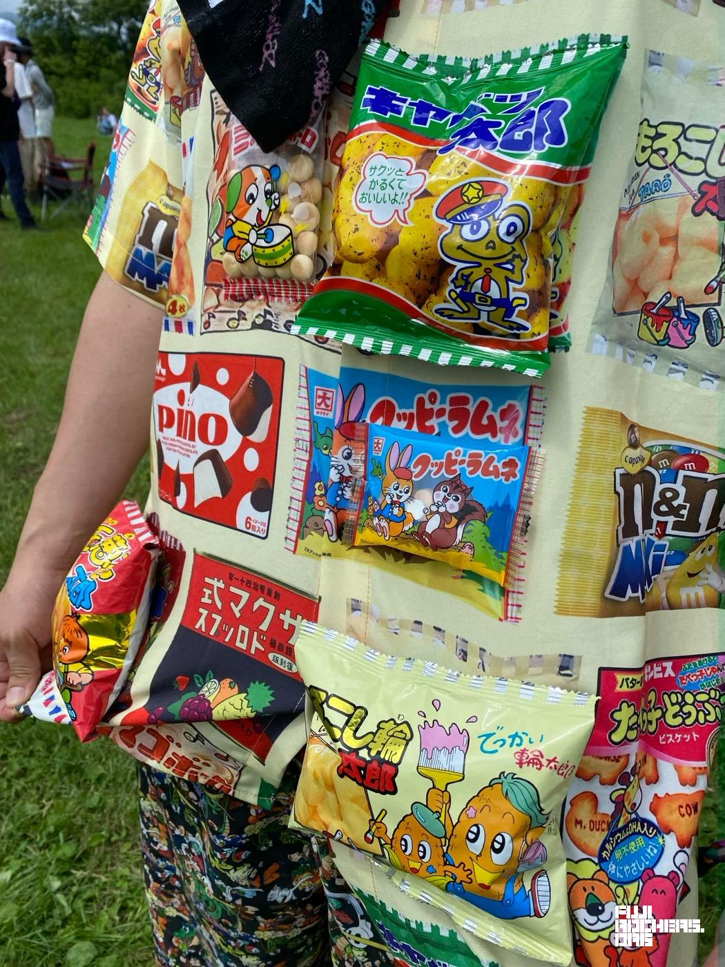 本物？柄？駄菓子アロハのトロンプイユ！