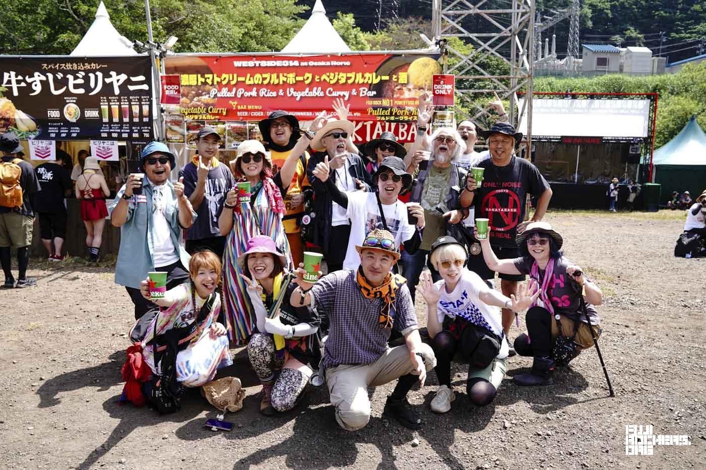 フジロッカーズ集合写真 ’25 @ WESTSIDE314