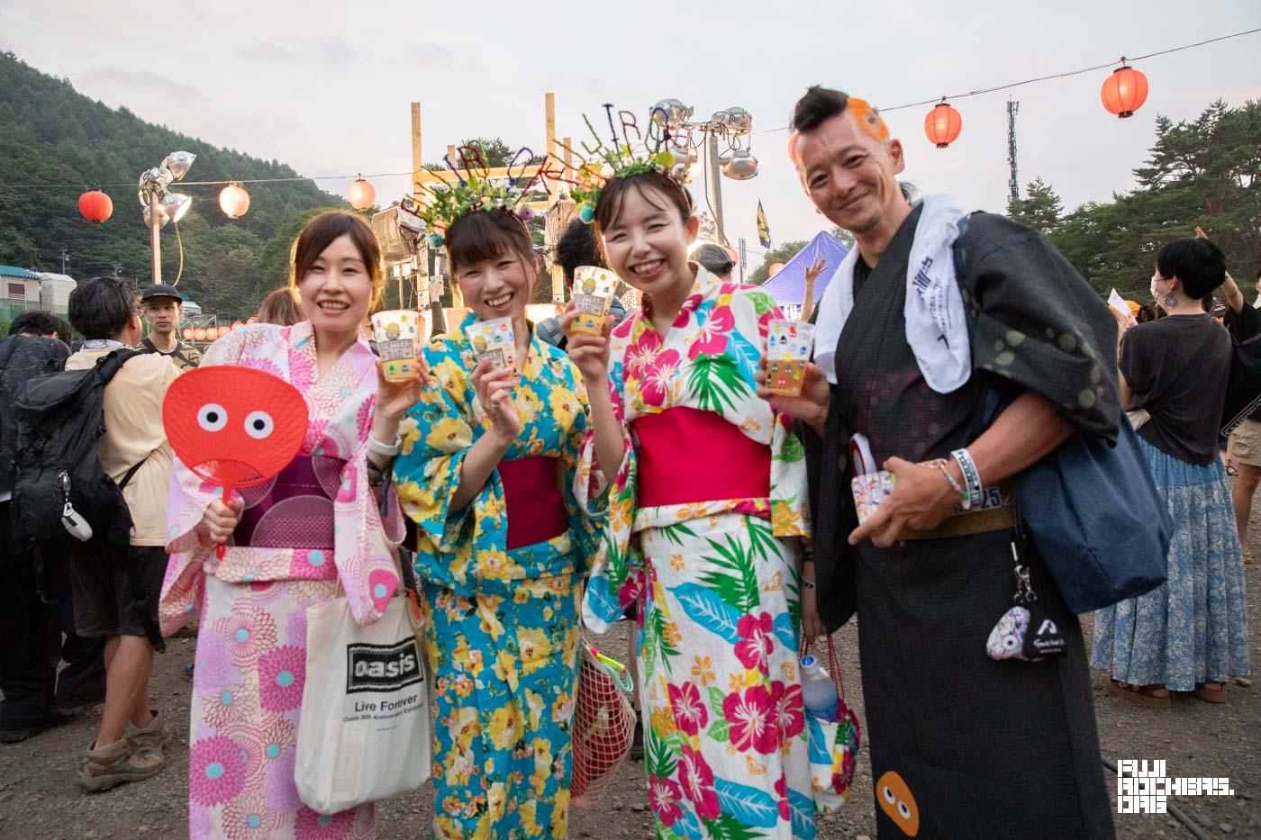 頭から足までFUJI ROCK