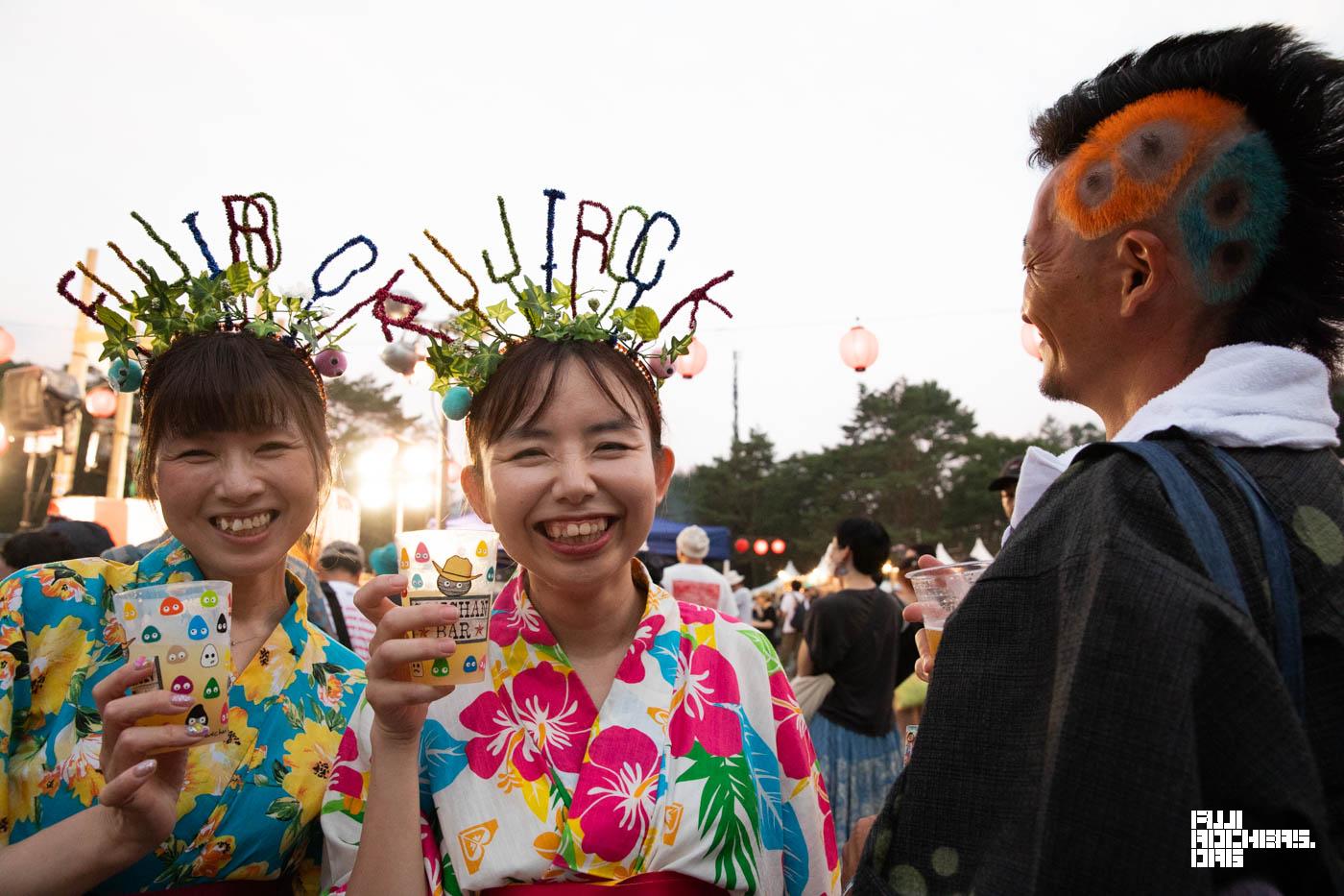 頭から足までFUJI ROCK