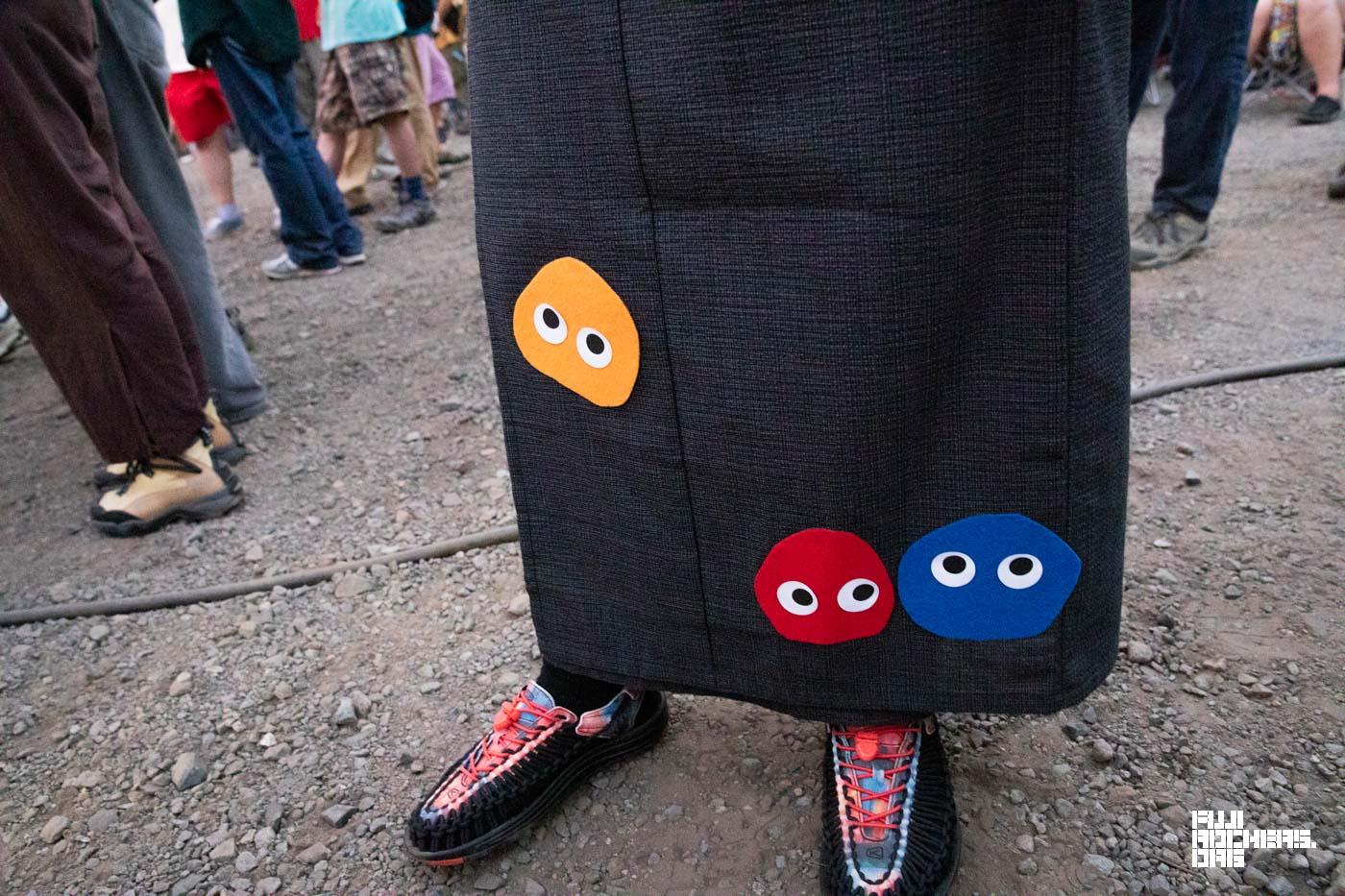 頭から足までFUJI ROCK