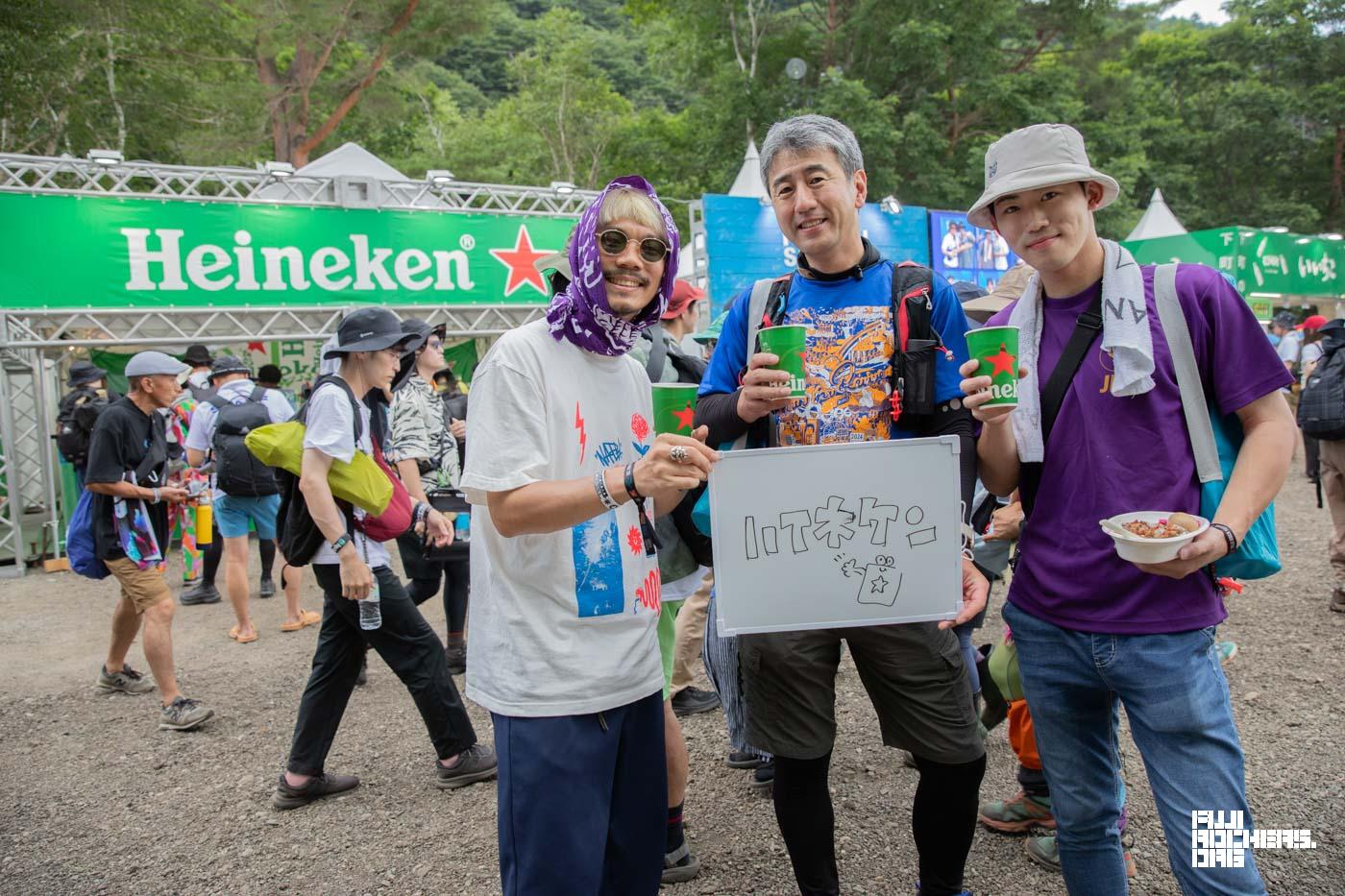 FUJI ROCKのどこが好きですか？