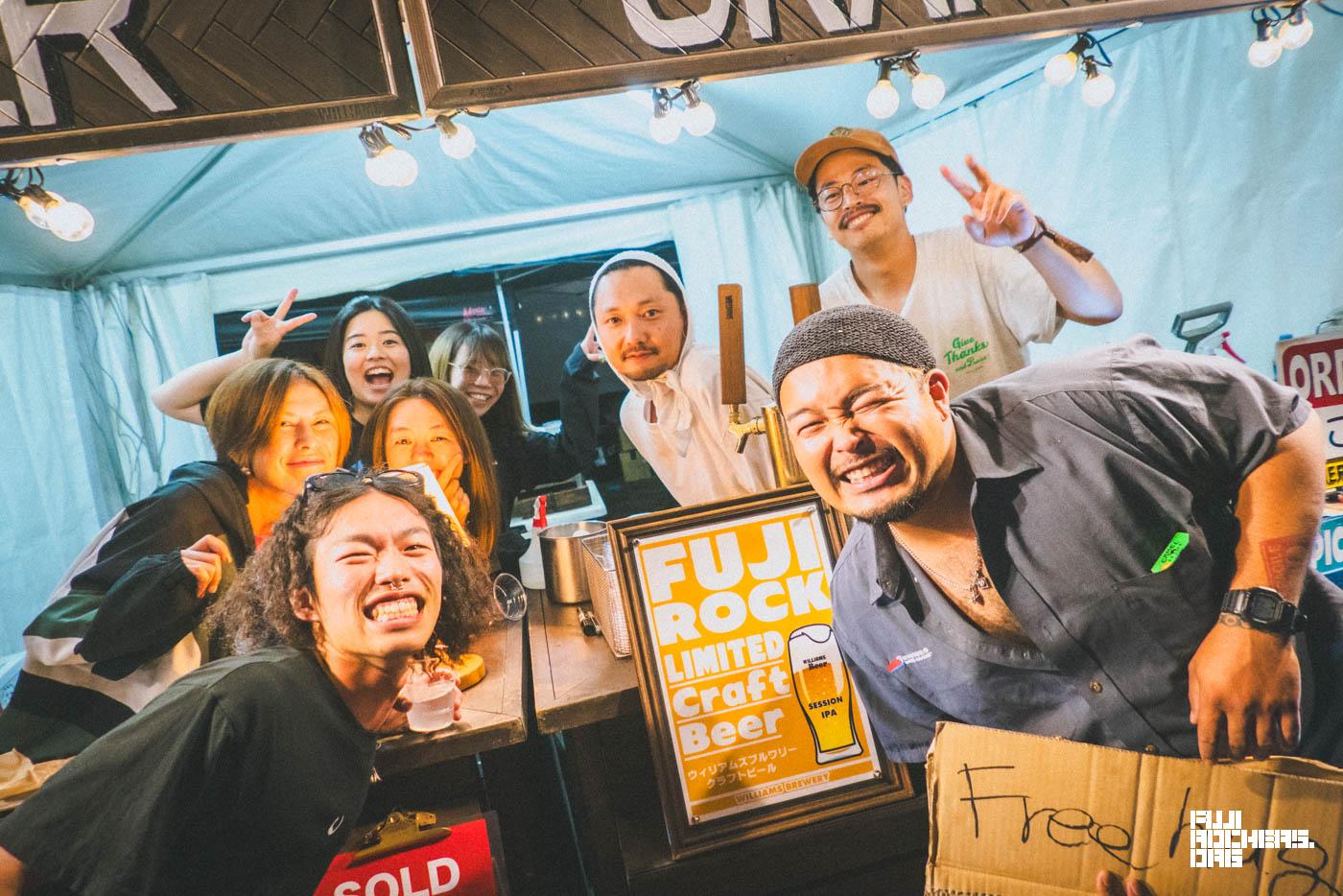フジロックで一番声でかいハンバーガー屋