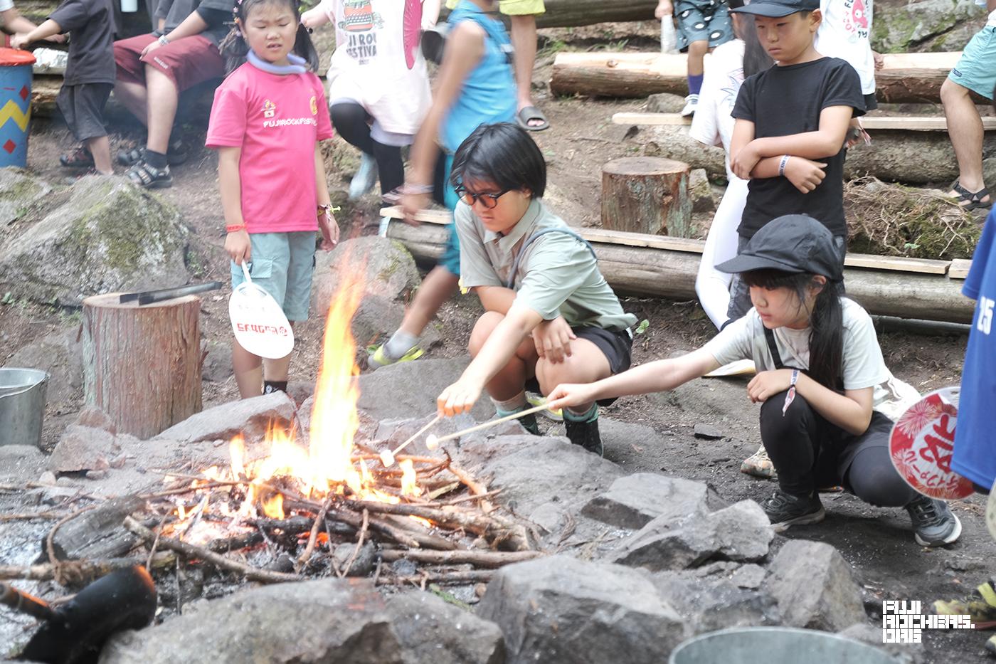 KIDSの森にはこどもたちがたくさん