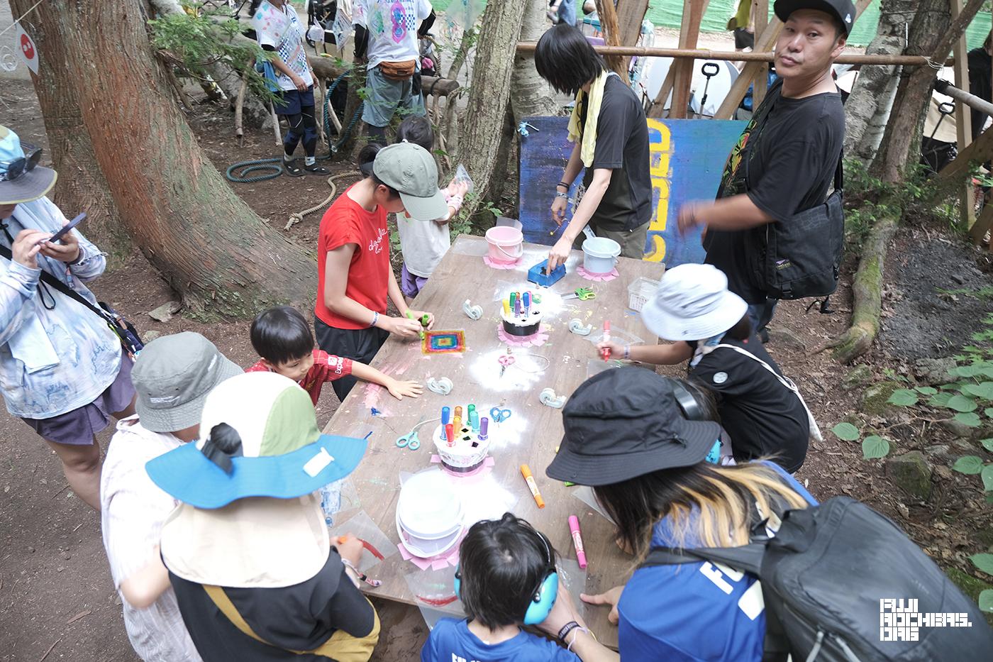 KIDSの森にはこどもたちがたくさん