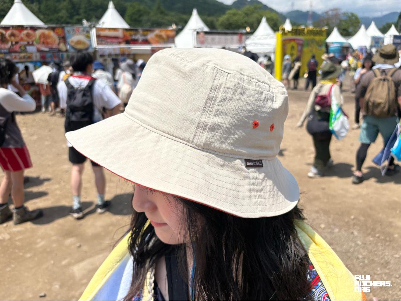 mont-bellの帽子