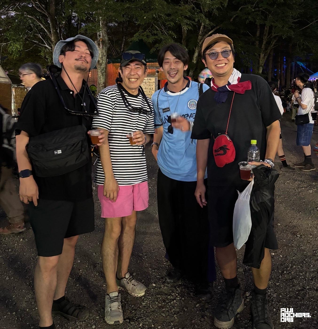 Oasis東京公演にて再会を約束する