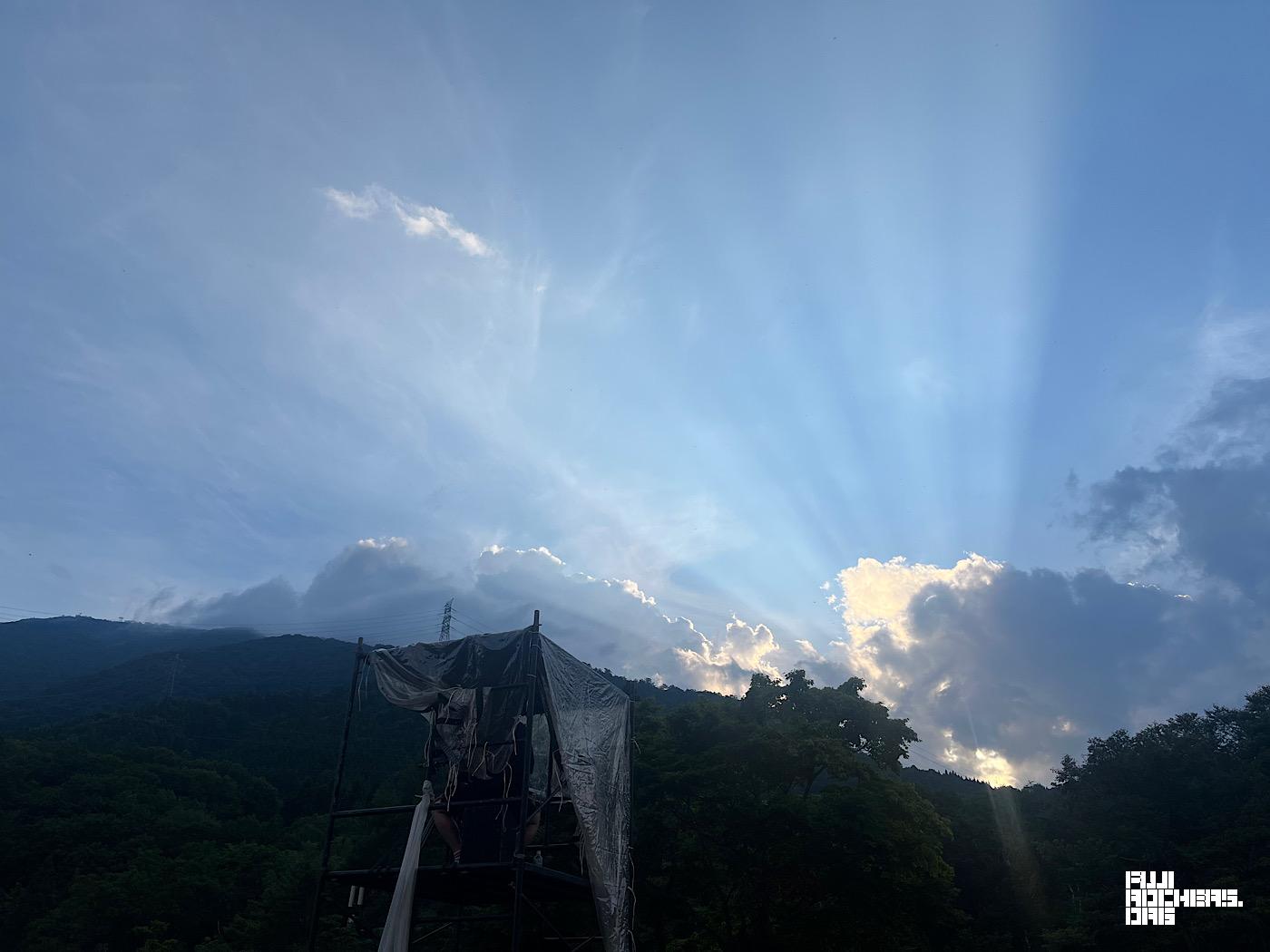 3日目は雨が降らずに終了しそう