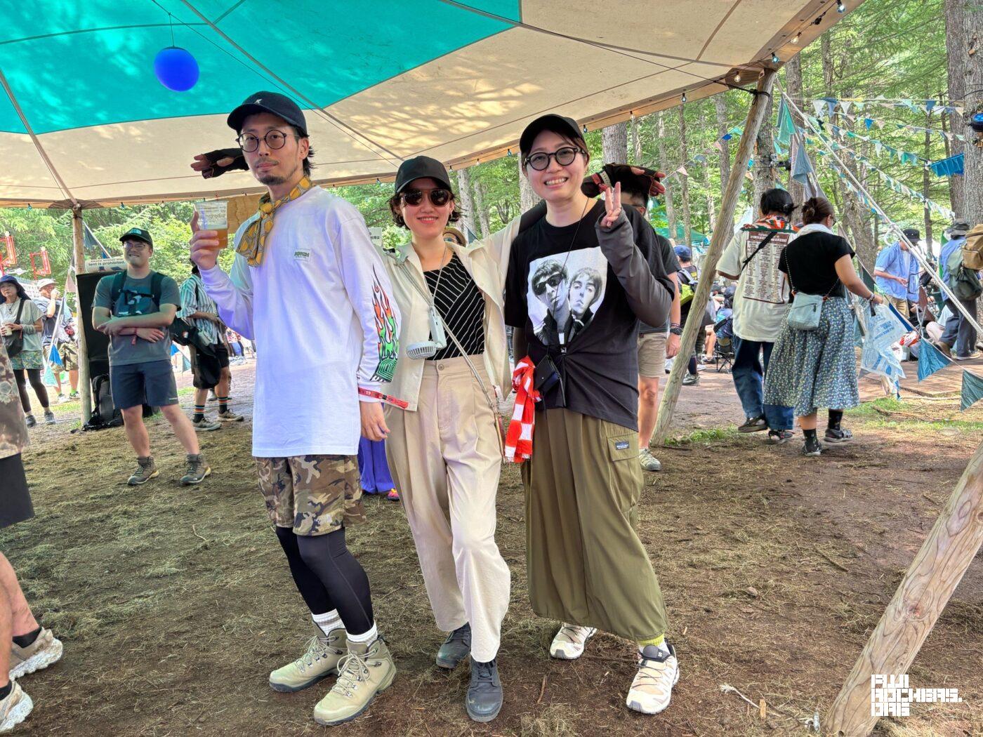 フジロックで出会えた仲間に感謝
