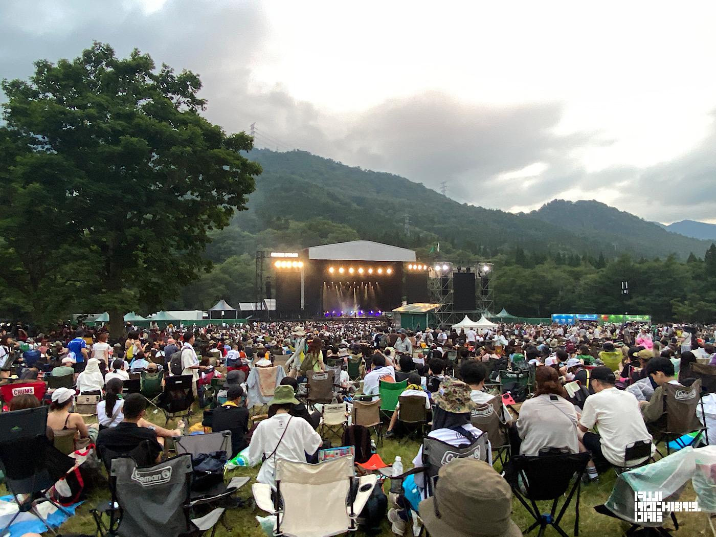 GREEN STAGE大混雑