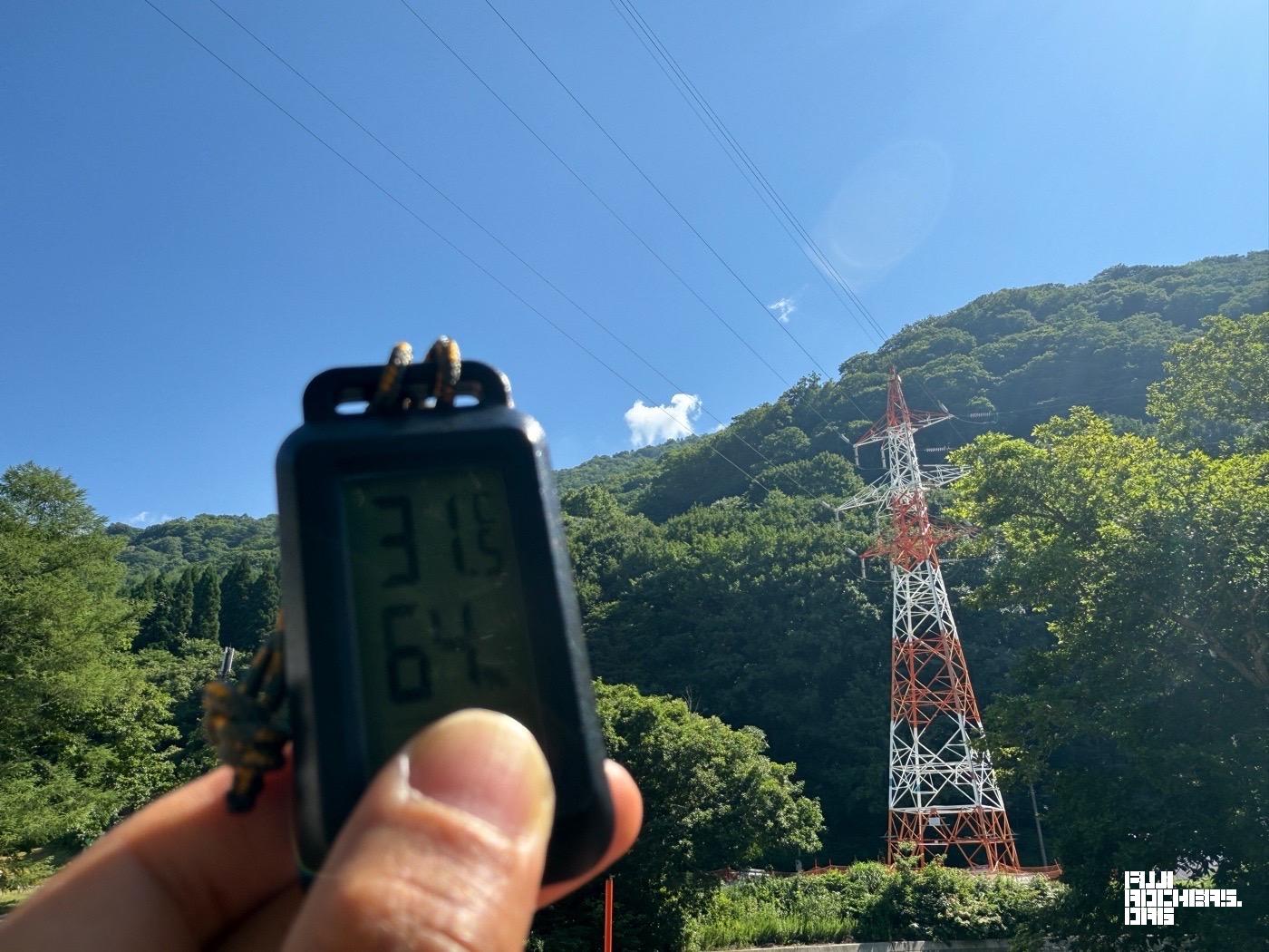 前夜祭　朝9時の気温と湿度