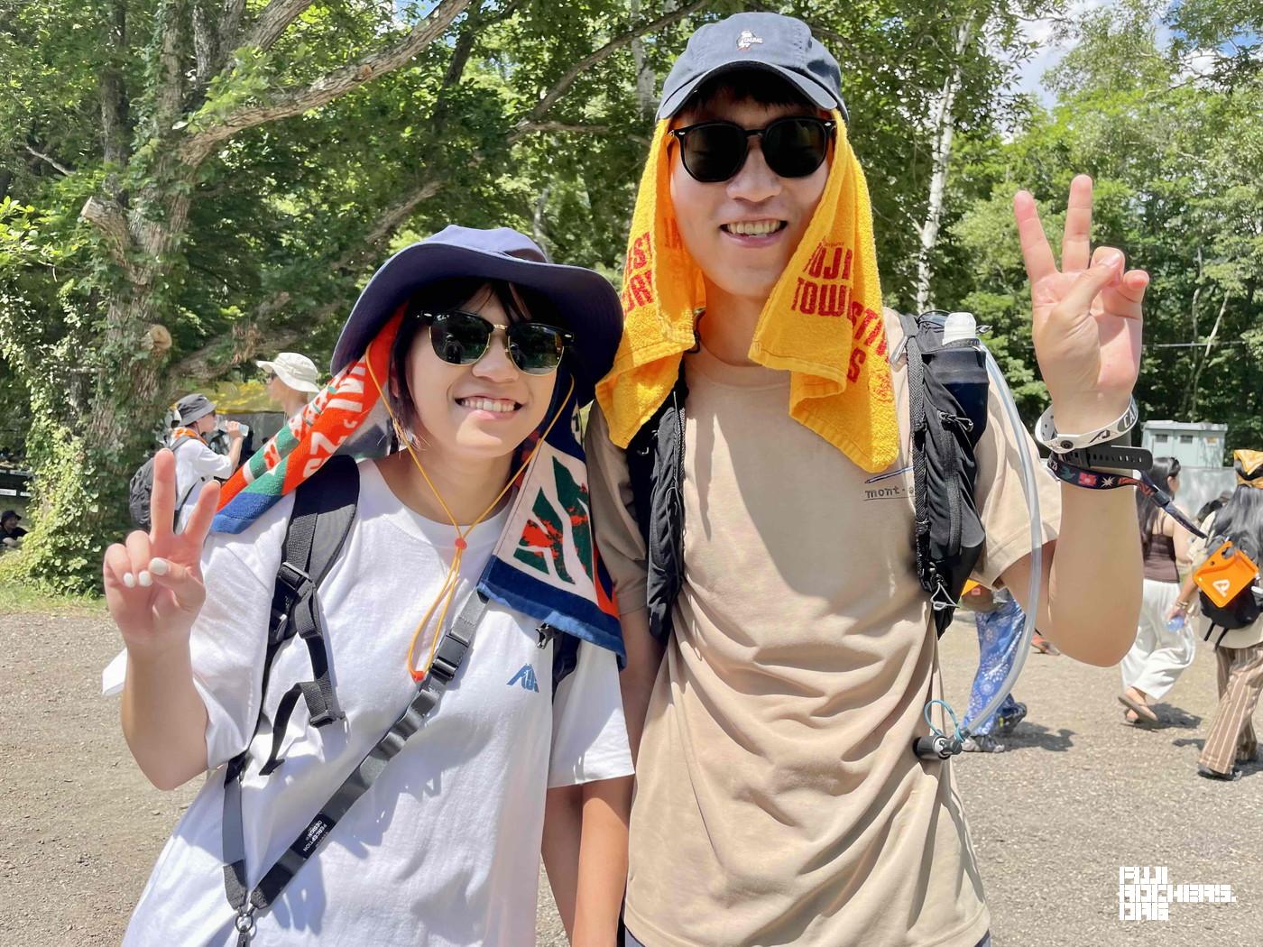 台湾から、山下達郎とSuchmosを楽しみに来ました！