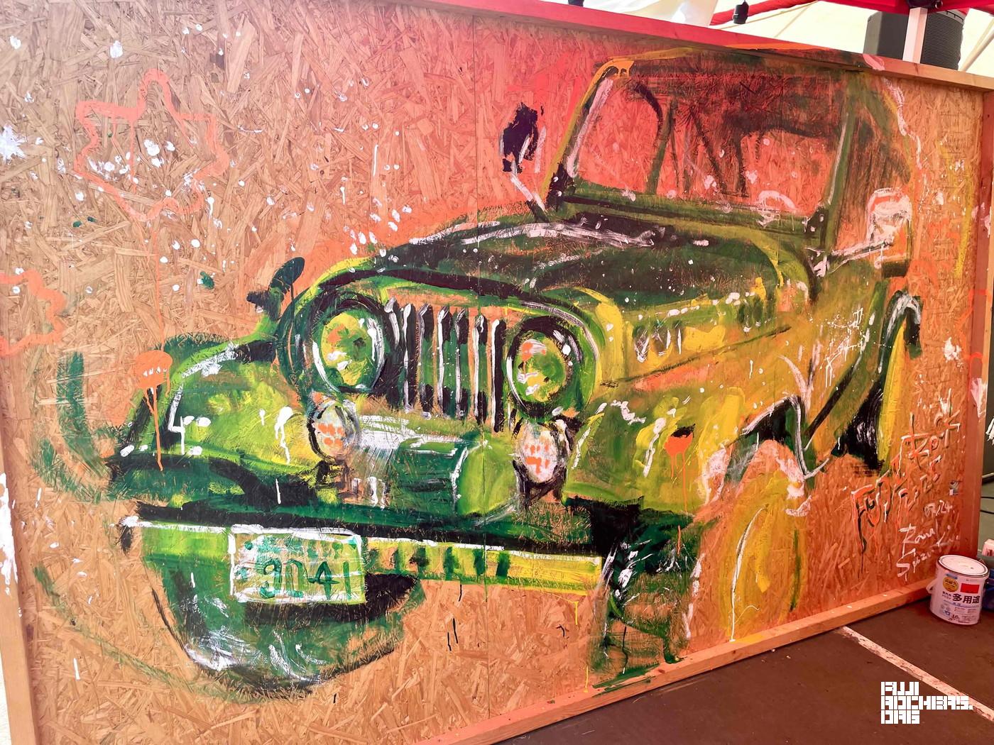 日高さんのJeep発見