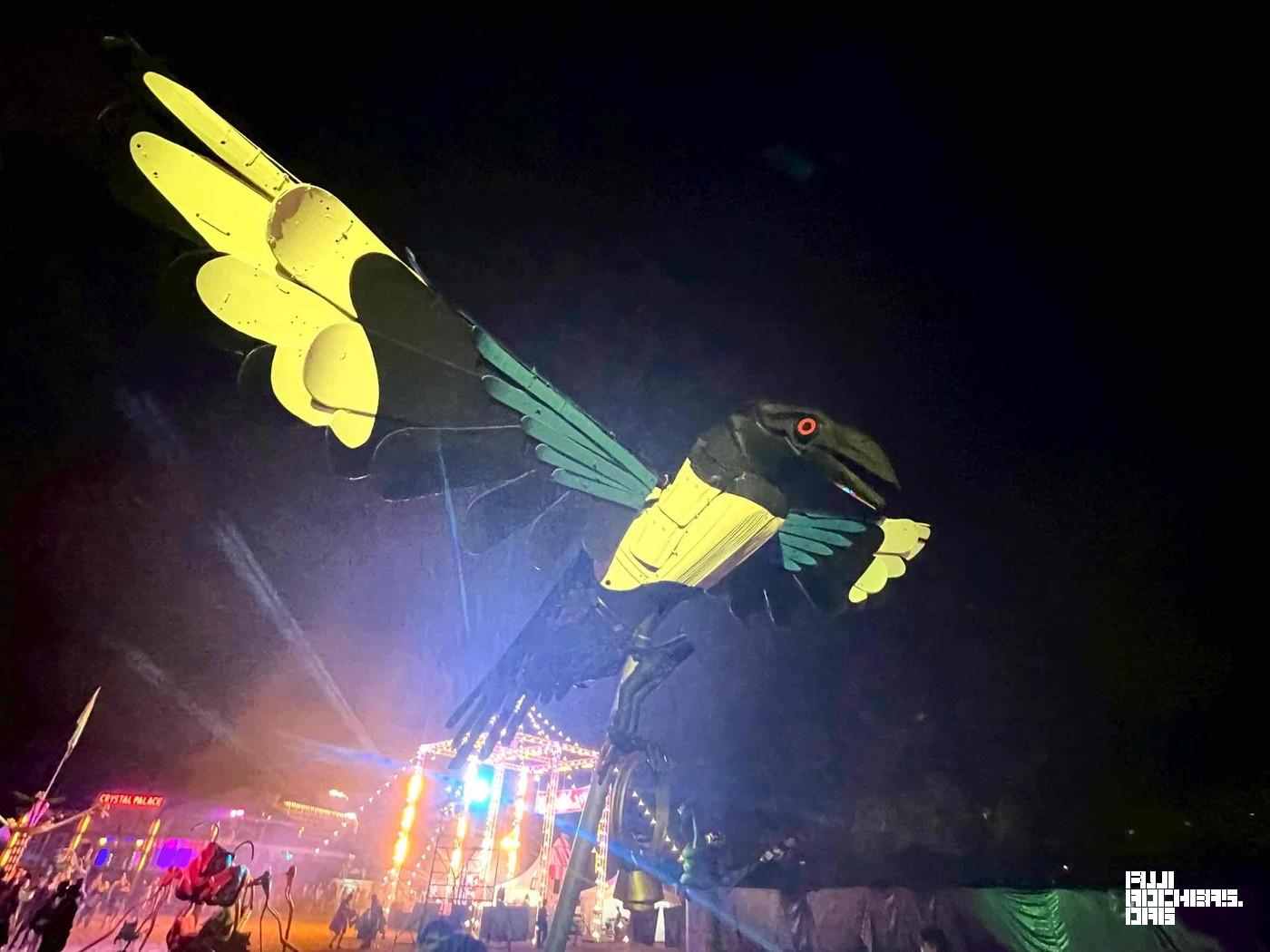 フジロック限定、夜の美術館