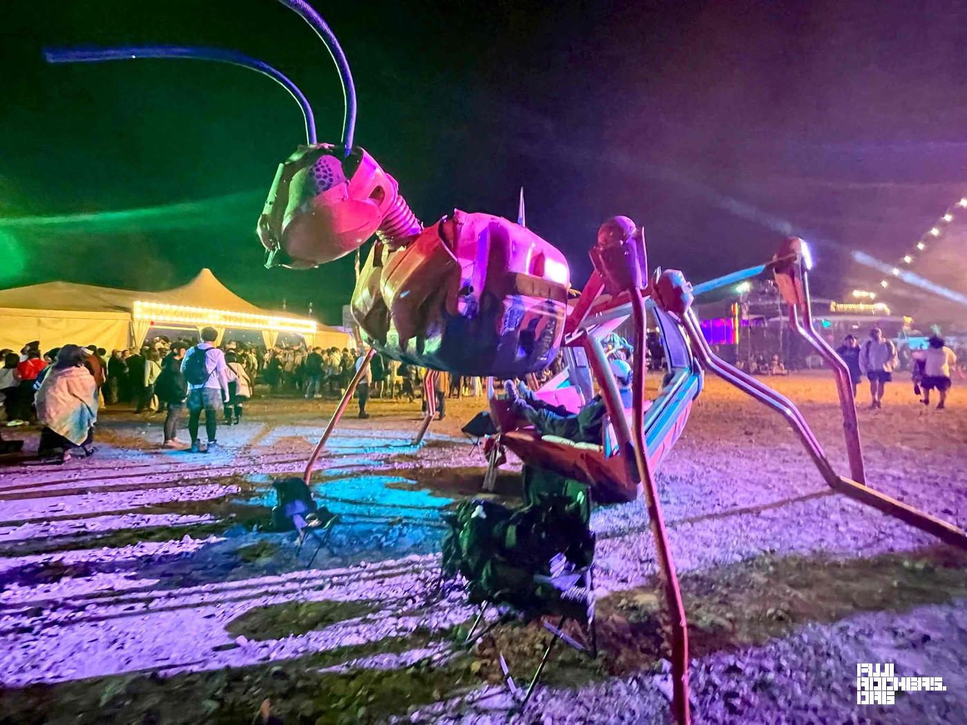 フジロック限定、夜の美術館