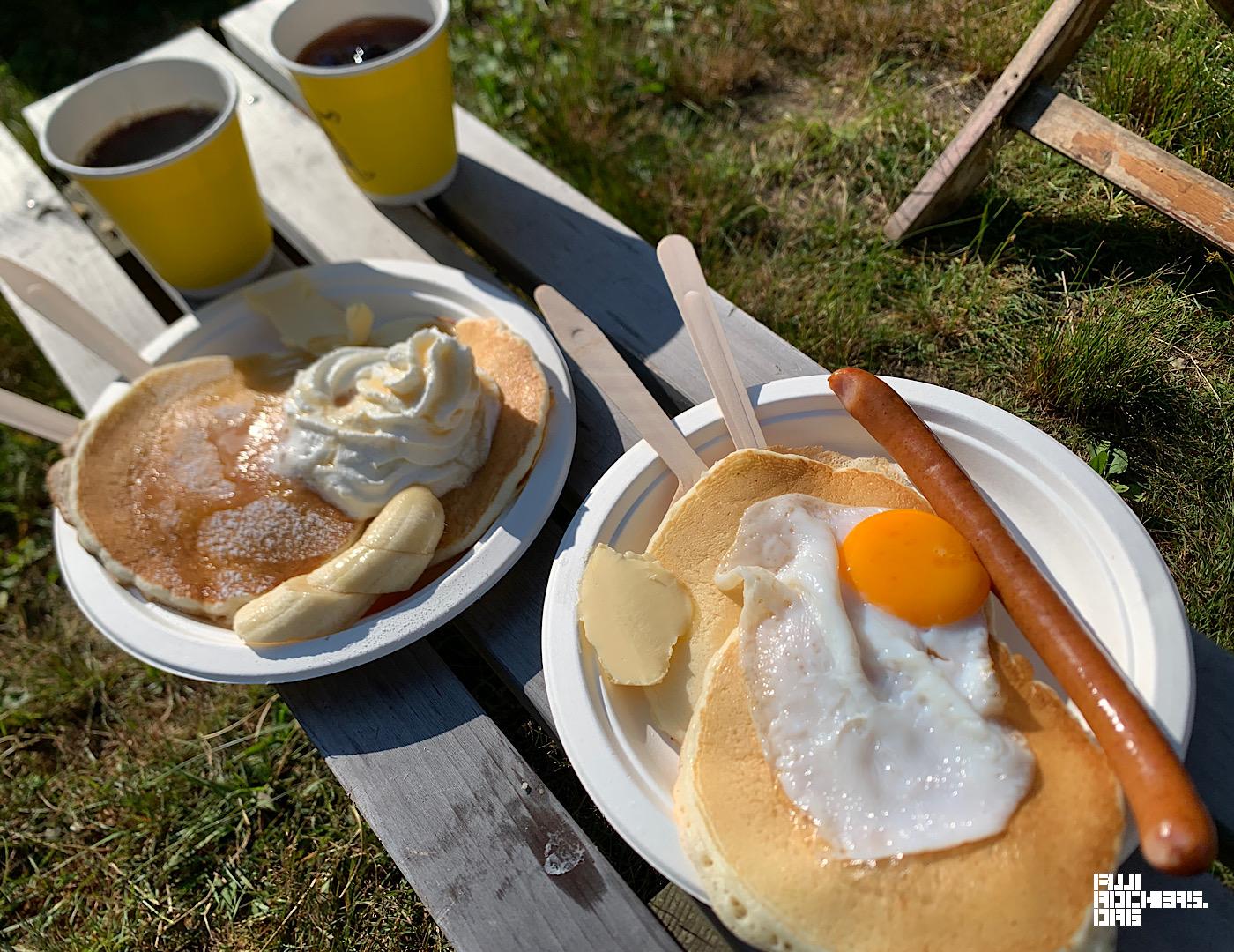 帰る前に朝食を！