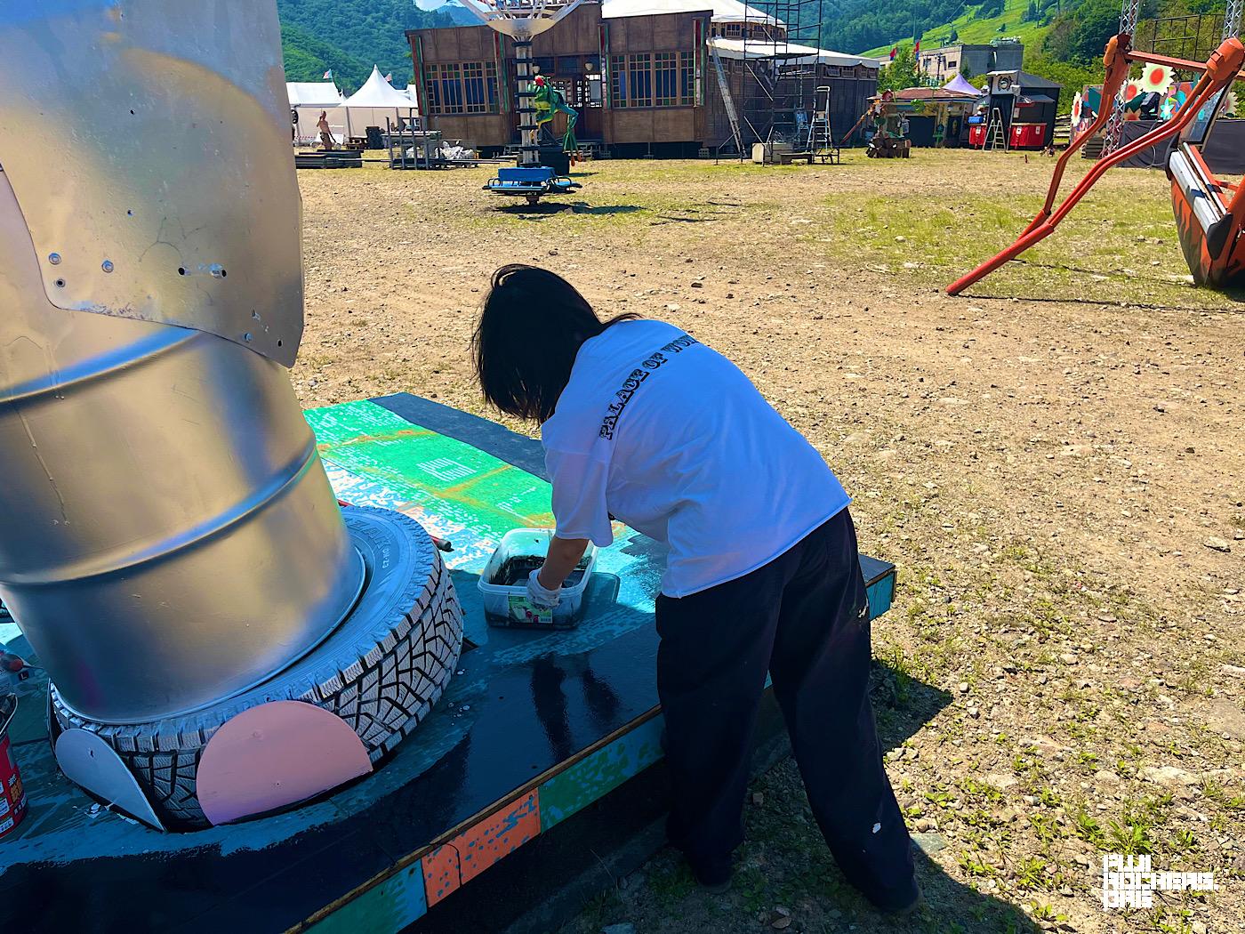 パレスチームのRIHOさんに遭遇