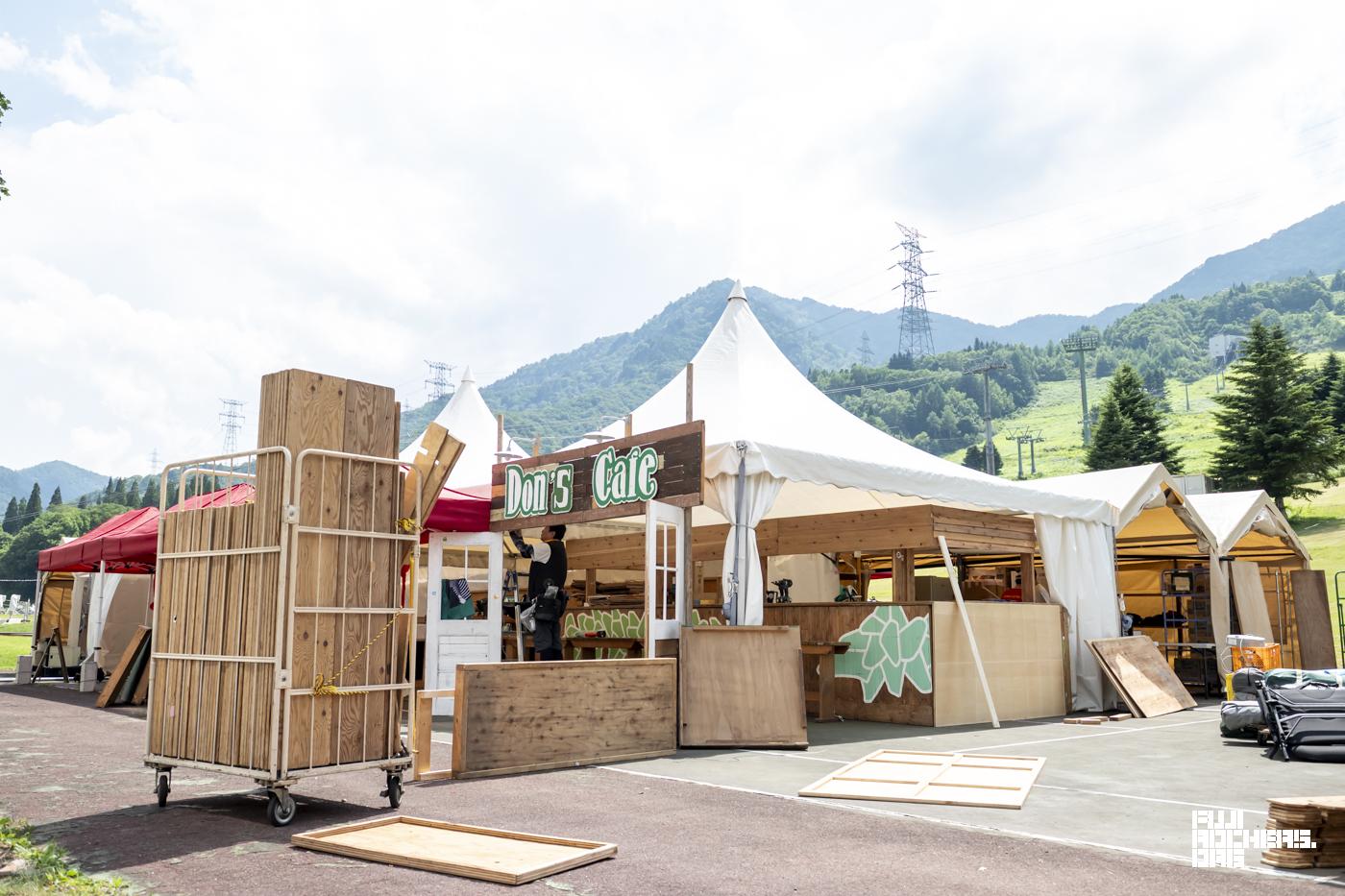 Don’s CAFÉ、絶賛準備中