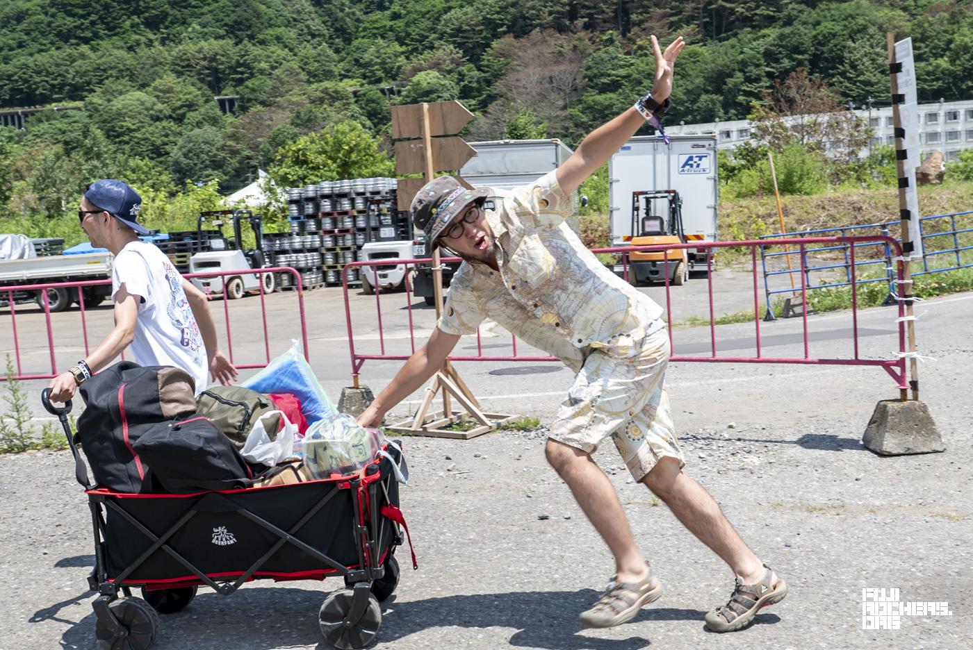 キャンプサイトオープンで浮かれちゃう
