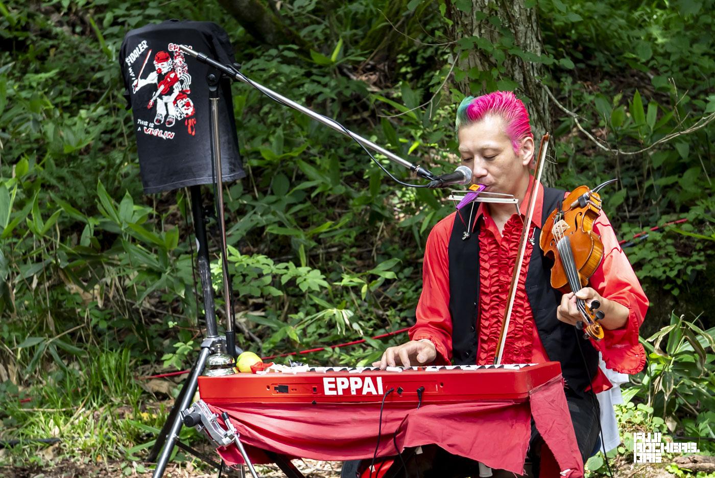 大道芸人のEPPAIさん発見