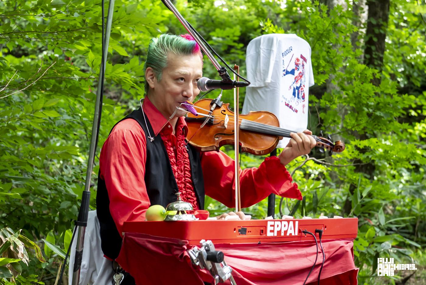 大道芸人のEPPAIさん発見