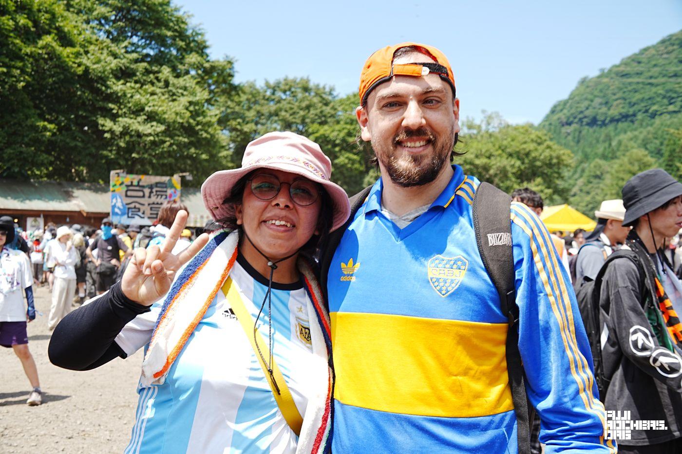フジロック2025に集まったサッカーファン ～Jリーグ苗場支部～
