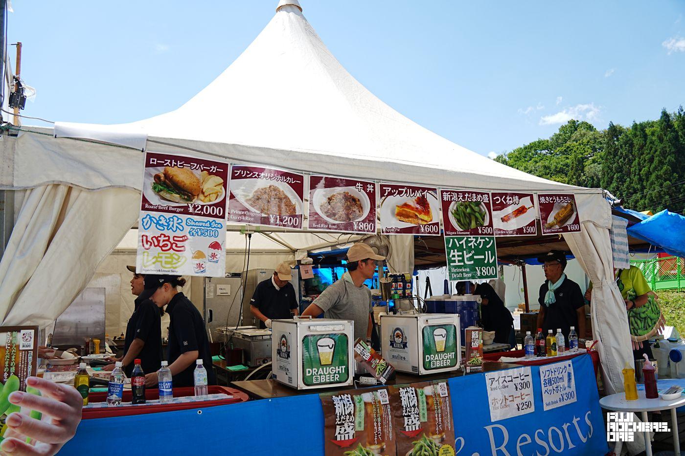 『新潟えだまめ盛』！フジロックは枝豆とビールのコンビがグッド！
