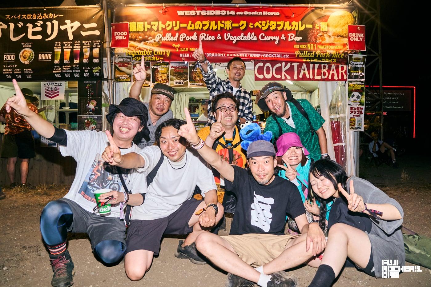 フジロッカーズ集合写真 ’25 @ WESTSIDE314