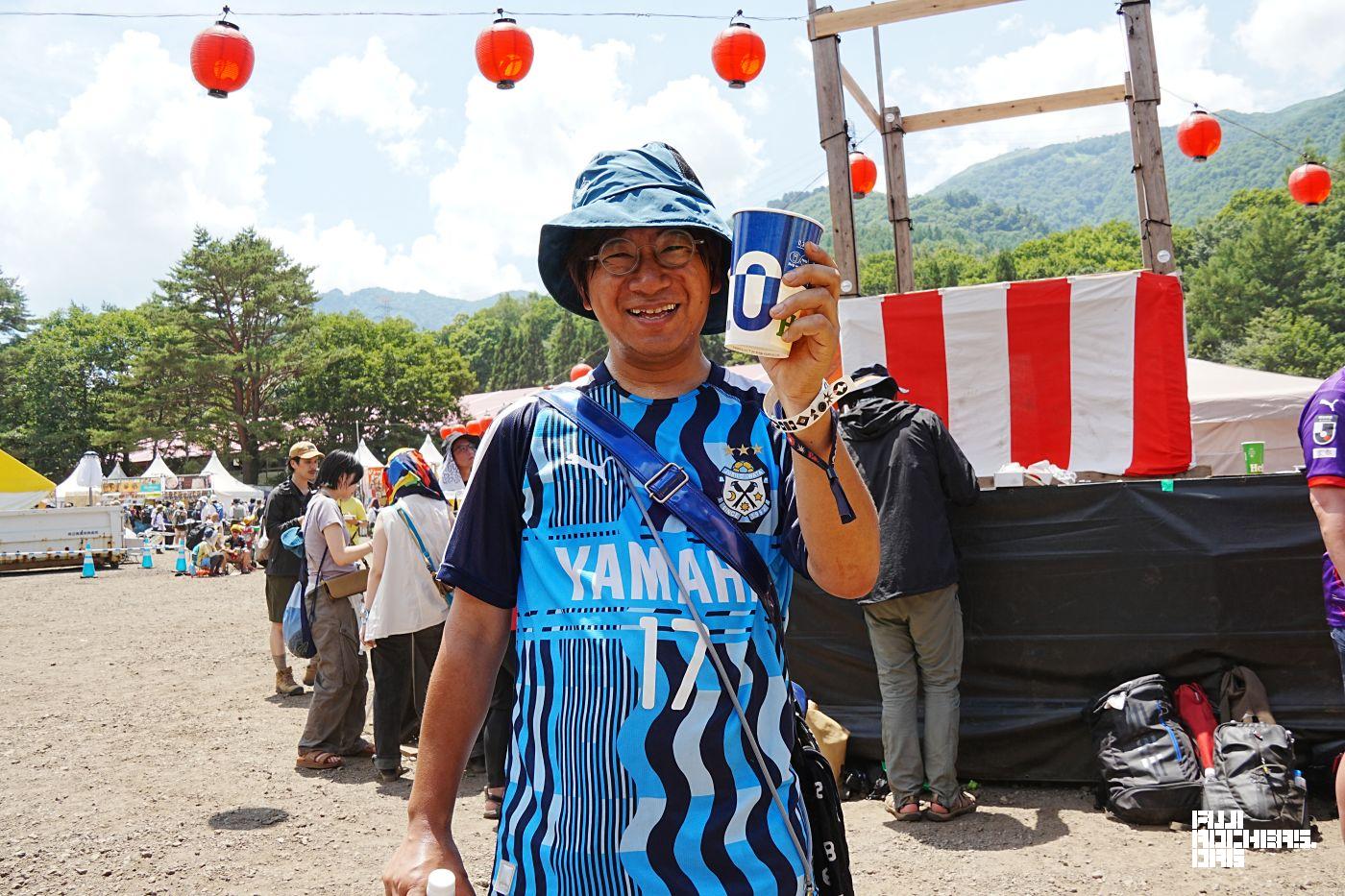フジロック2025に集まったサッカーファン ～Jリーグ苗場支部～