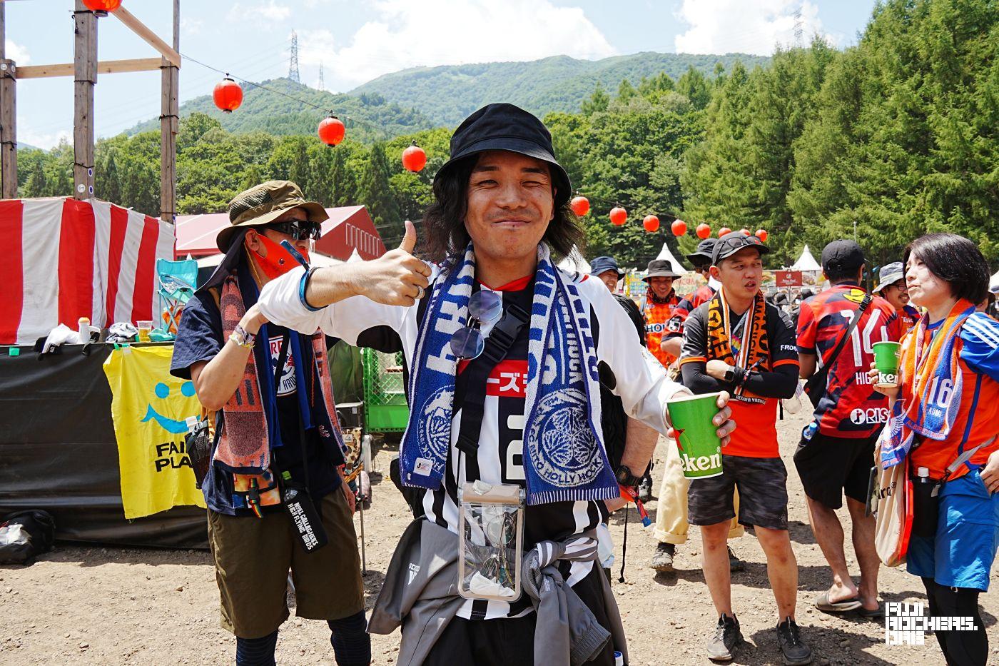 フジロック2025に集まったサッカーファン ～Jリーグ苗場支部～