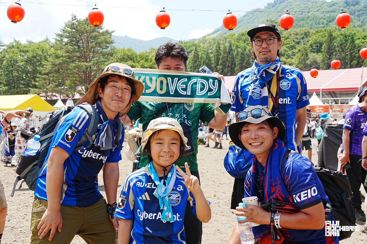 こんな光景ほかじゃ見られない！Jリーグ苗場支部に集ったサポーターたち