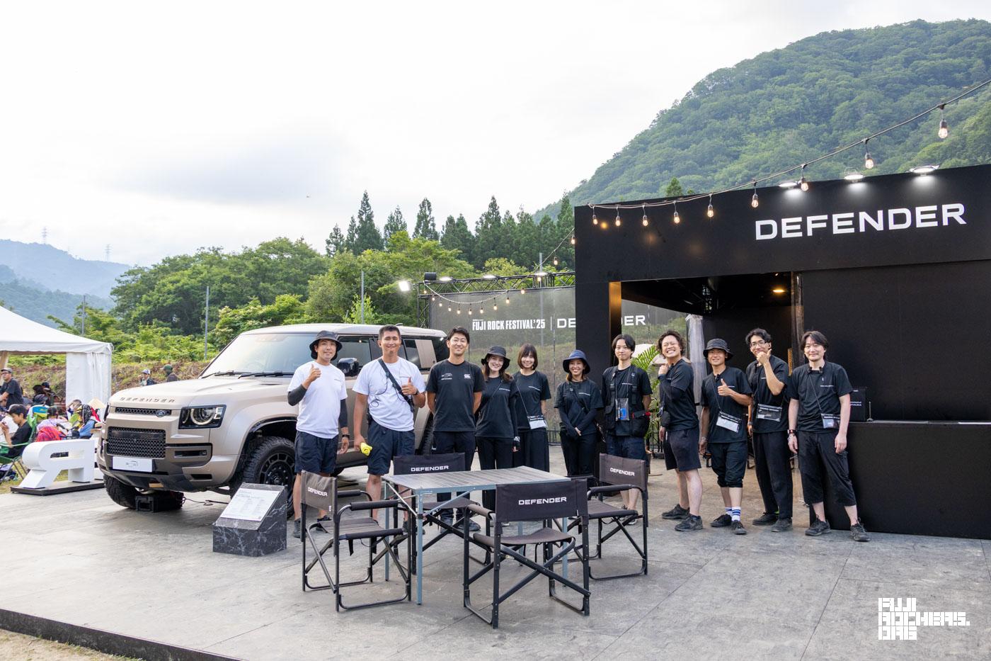 DEFENDER（ORANGE　CAFEにて展示中）