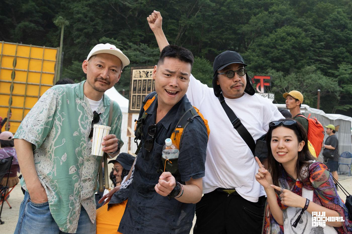 BLUE GALAXYに出演するアーティストに遭遇！