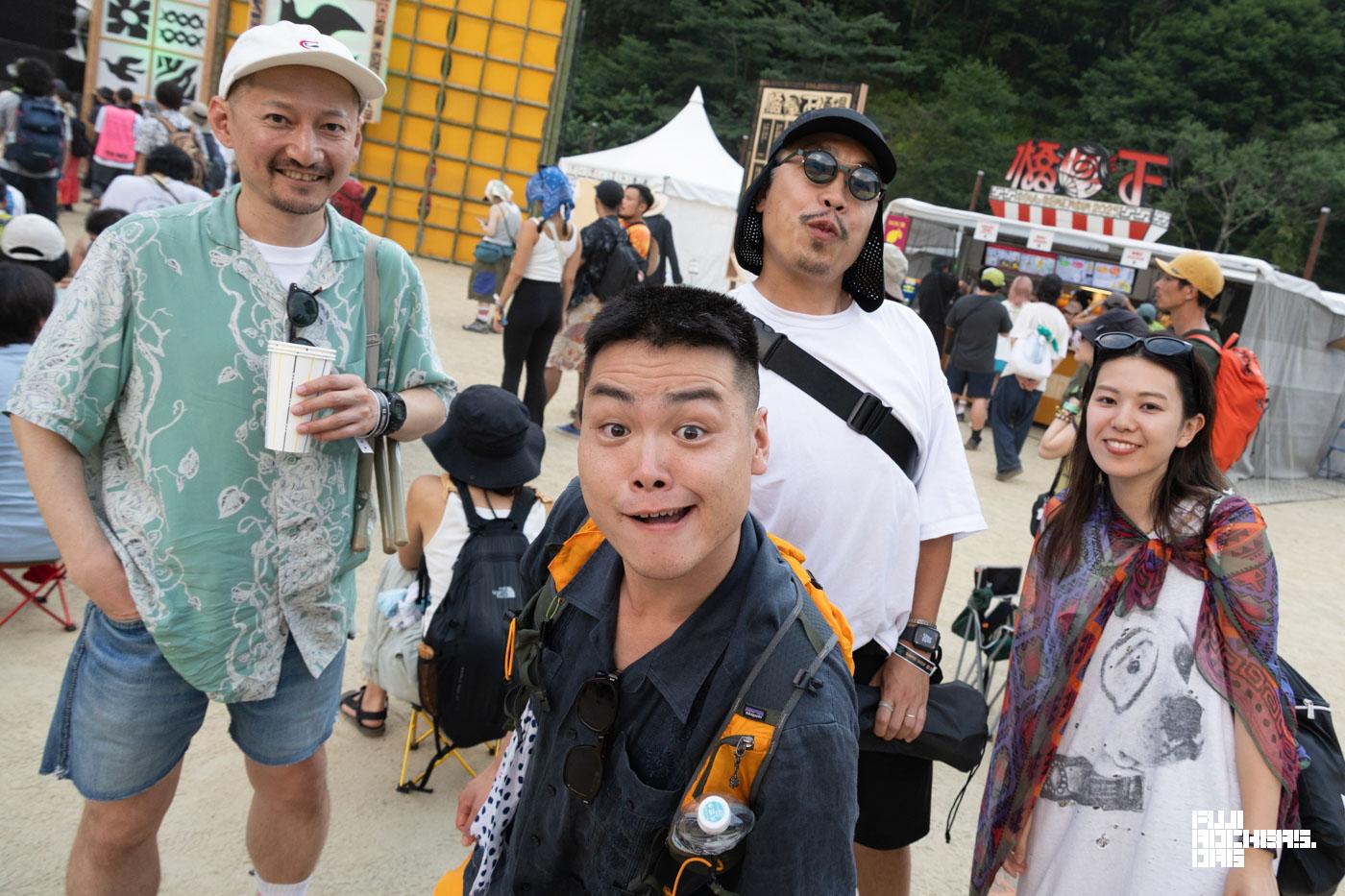 BLUE GALAXYに出演するアーティストに遭遇！