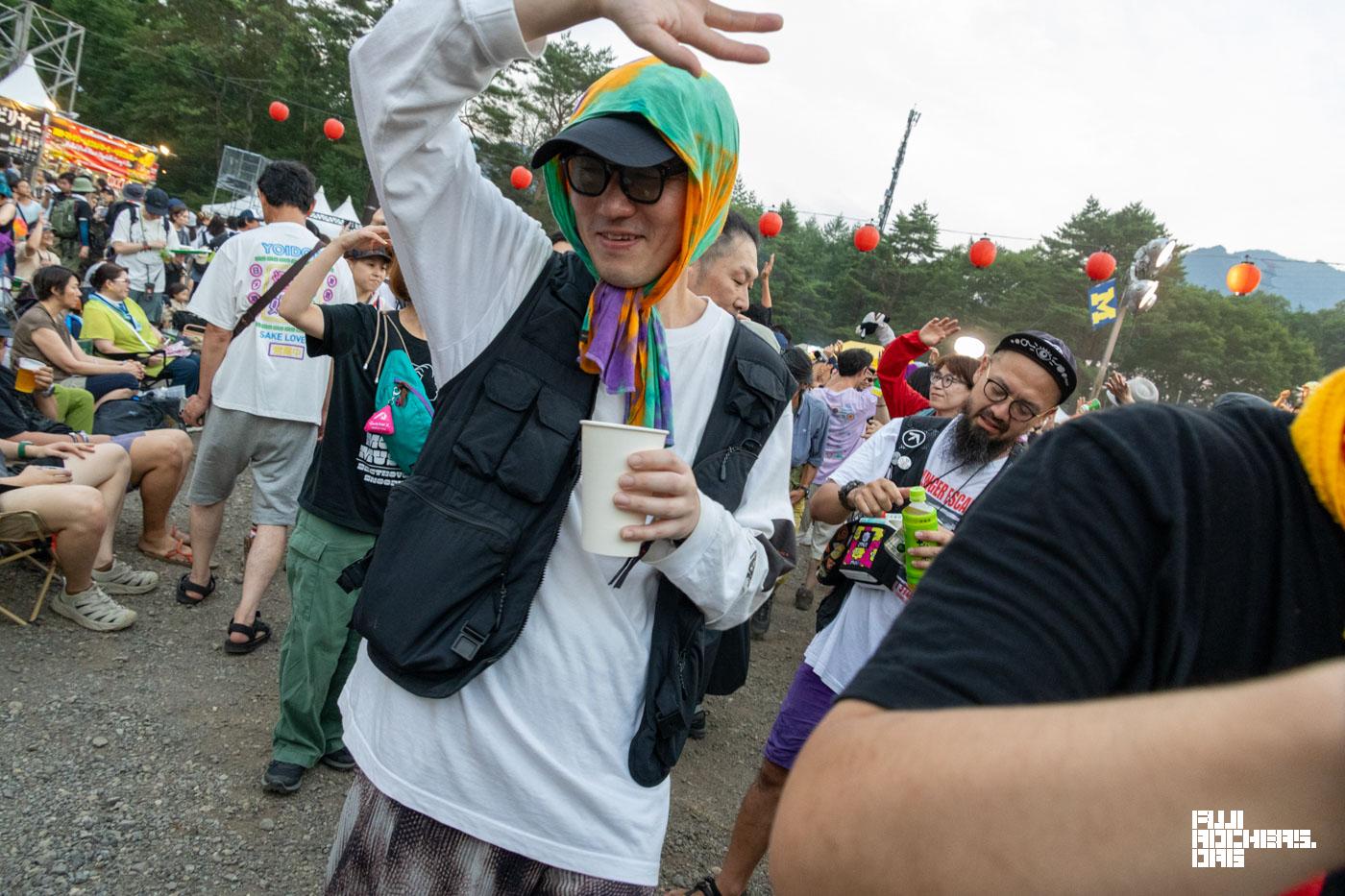 盆踊り会場はオアシス③