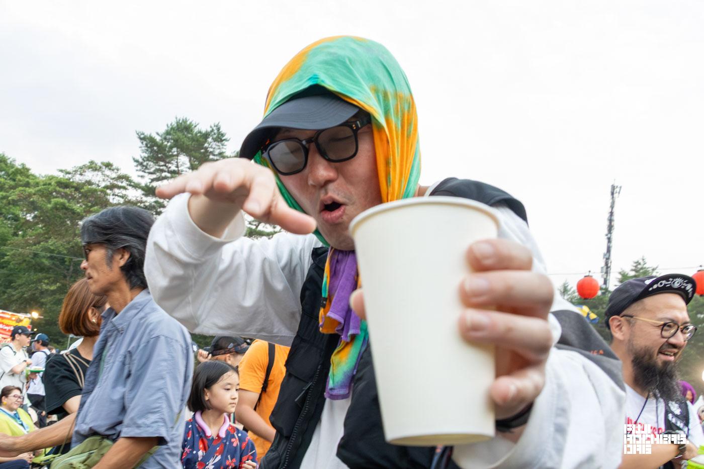 盆踊り会場はオアシス③