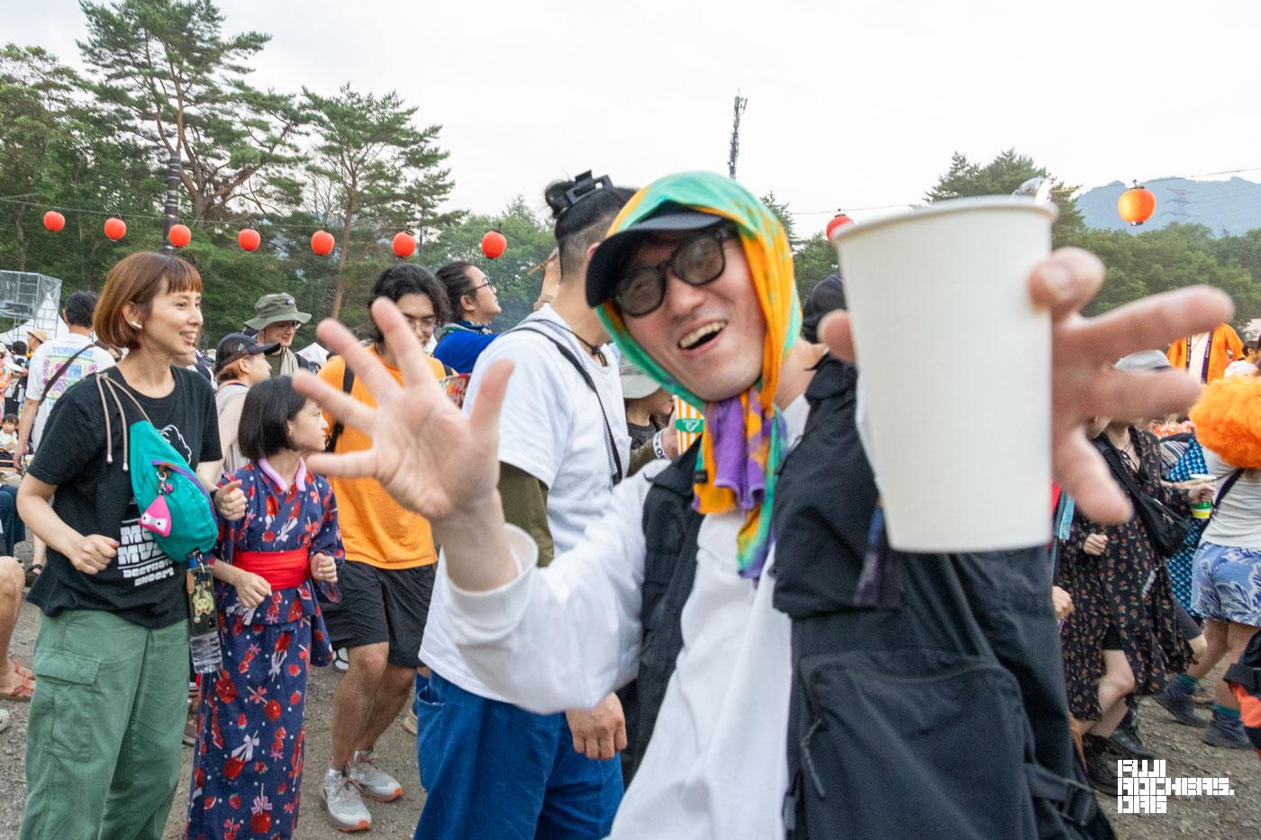 盆踊り会場はオアシス③